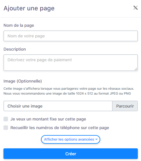 Add a payment page 1