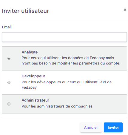 Adding an user