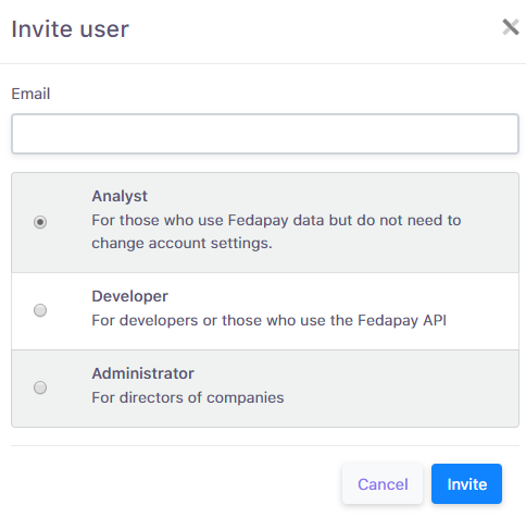 Adding an user