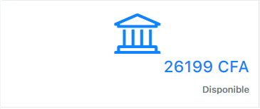 Available amount on balances