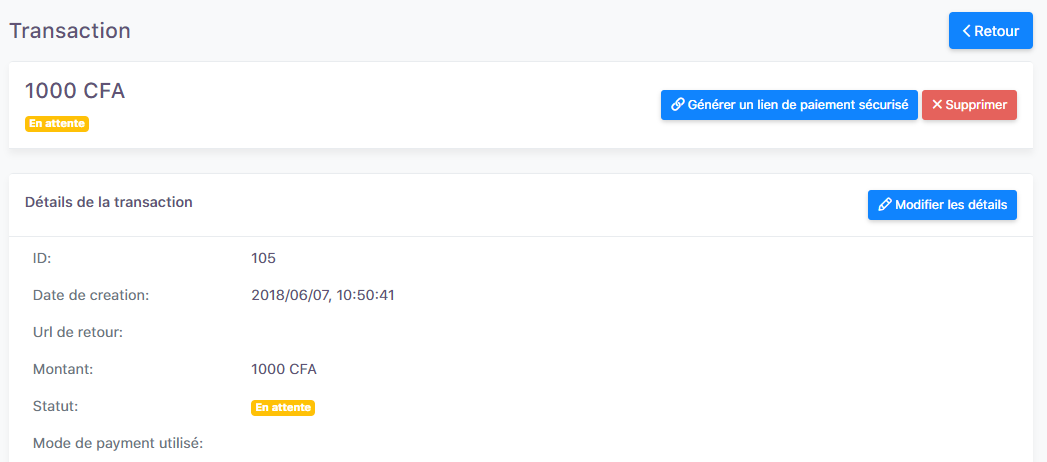 Generating payment link_1
