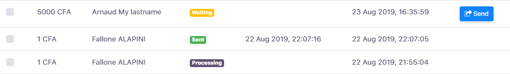 Feda Payout Dashboard