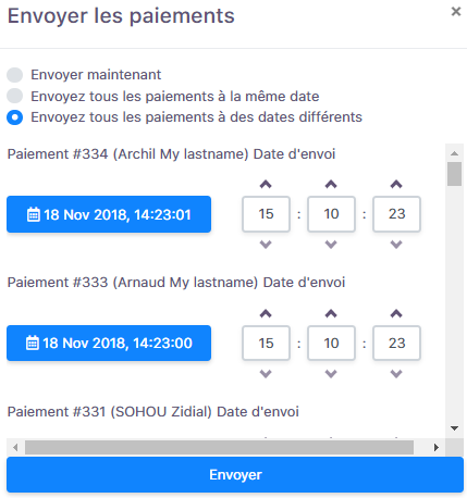 Feda Payout Dashboard