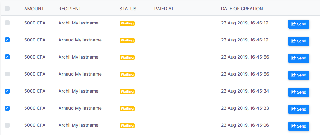 Feda Payout Dashboard