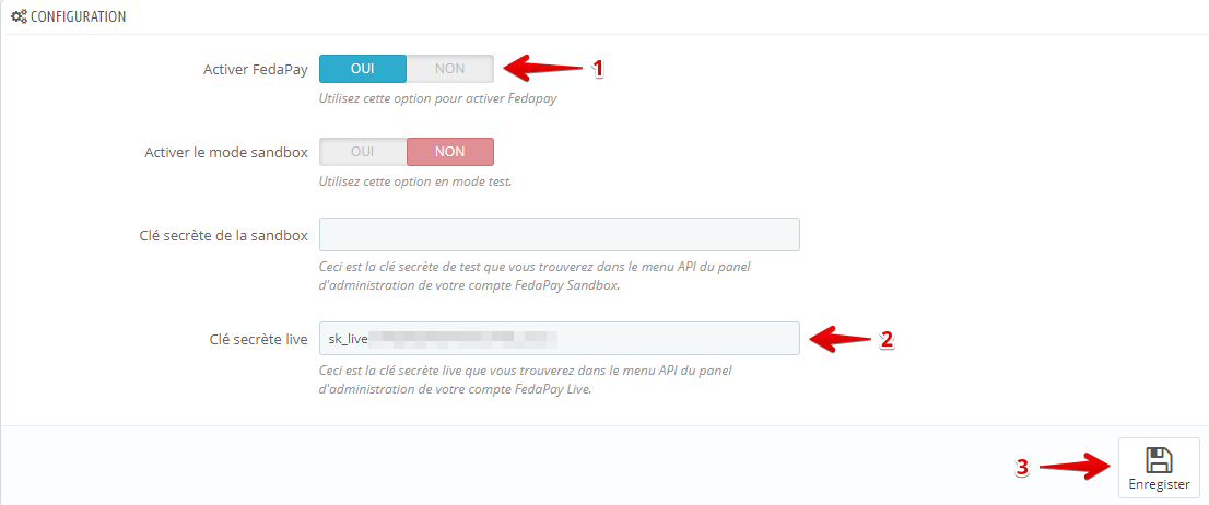FedaPay plugin