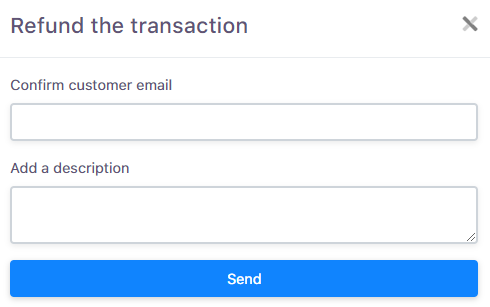 Transaction refunding